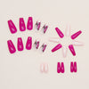 12 Sizes-24 Pcs Press On Nails W565