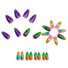 12 Sizes-24 Pcs Press On Nails y2044-24