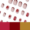 12 Sizes-24 Pcs Press On Nails JP4405