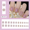 12 Sizes-24 Pcs Press On Nails W1375