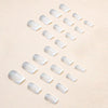 12 Sizes-24 Pcs Press On Nails W448