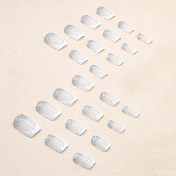 12 Sizes-24 Pcs Press On Nails W448
