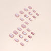 12 Sizes-24 Pcs Press On Nails Z715