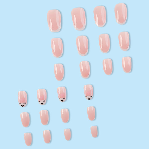 12 Sizes-24 PcsPress On NailsDY1136-B7