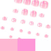 12 Sizes-24 Pcs Press On Nails JP3798