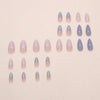 12 Sizes-24 Pcs Press On Nails W1899