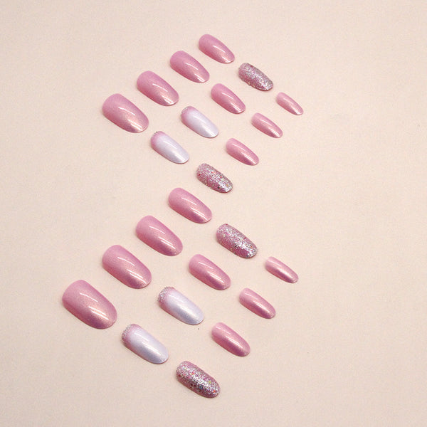 12 Sizes-24 Pcs Press On Nails W1424