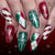 12 Sizes-24 Pcs Press On Nails C1314
