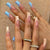 12 Sizes-24 Pcs Press On Nails JP1587
