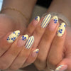 12 Sizes-24 Pcs Press On Nails JP4401