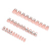 12 Sizes-24 Pcs Press On Nails GN024