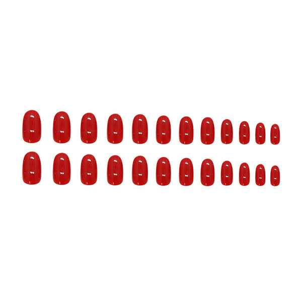 12 Sizes-24 Pcs Press On Nails CF050