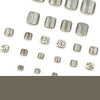 12 Sizes-24 Pcs Press On Nails JP3699