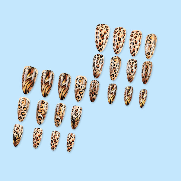 12 Sizes-24 PcsPress On Nails DY1788-B7