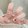 12 Sizes-24 Pcs Press On Nails R851