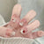 12 Sizes-24 Pcs Press On Nails R851