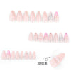 12 Sizes-24 Pcs Press On Nails JP3626