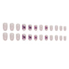 12 Sizes-24 Pcs Press On Nails W1303