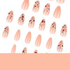 12 Sizes-24 Pcs Press On Nails JP4290