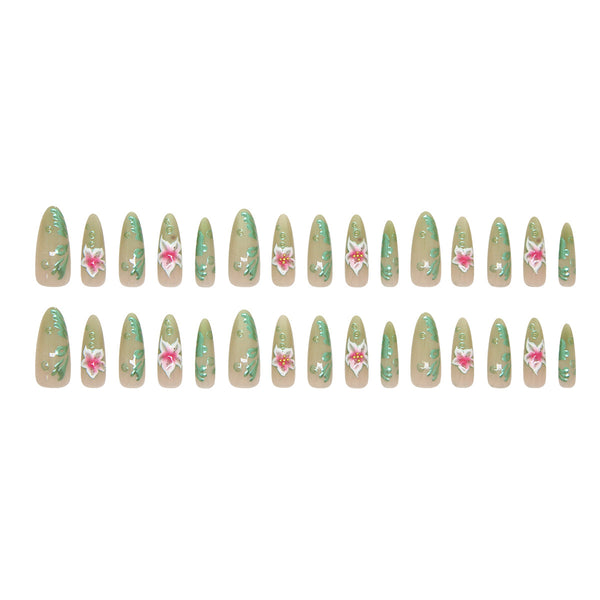 30 Pcs Press On Nails Z1393