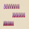 12 Sizes-24 Pcs Press On Nails Y1105