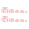 12 Sizes-24 Pcs Press On Nails JP3804