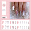 12 Sizes-24 Pcs Press On Nails Z495