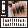 12 Sizes-24 Pcs Press On Nails W1783