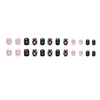 12 Sizes-24 Pcs Press On Nails R668