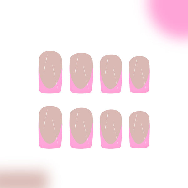 12 Sizes-24 Pcs Press On Nails C754