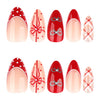 12 Sizes-24 Pcs Press On Nails JP4062