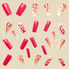 12 Sizes-24 Pcs Press On Nails Y518