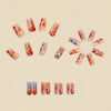 12 Sizes-24 Pcs Press On Nails Y794