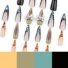 12 Sizes-24 Pcs Press On Nails JP3480