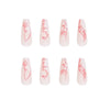 12 Sizes-24 Pcs Press On Nails JP1436