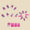 12 Sizes-24 Pcs Press On Nails y2080-24