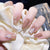 12 Sizes-24 Pcs Press On Nails R672