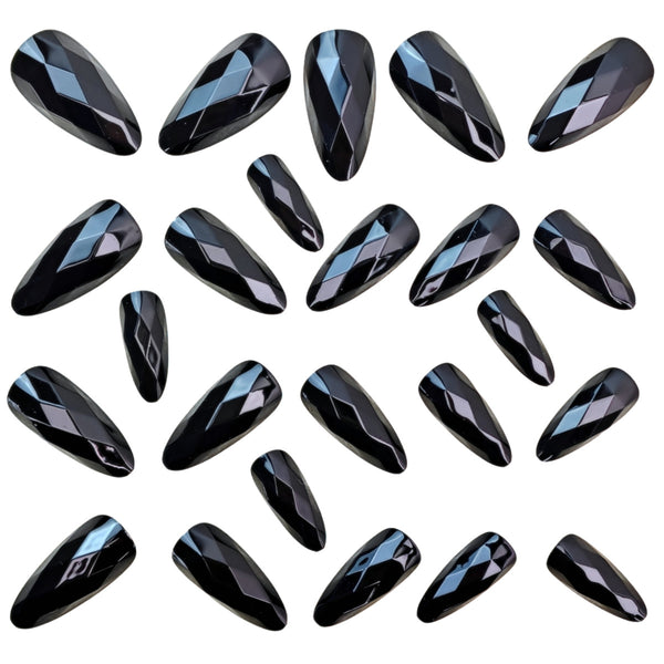 12 Sizes-24 Pcs Press On Nails Y1832
