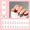 12 Sizes-24 Pcs Press On Nails Z690