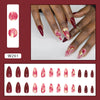 12 Sizes-24 Pcs Press On Nails W261