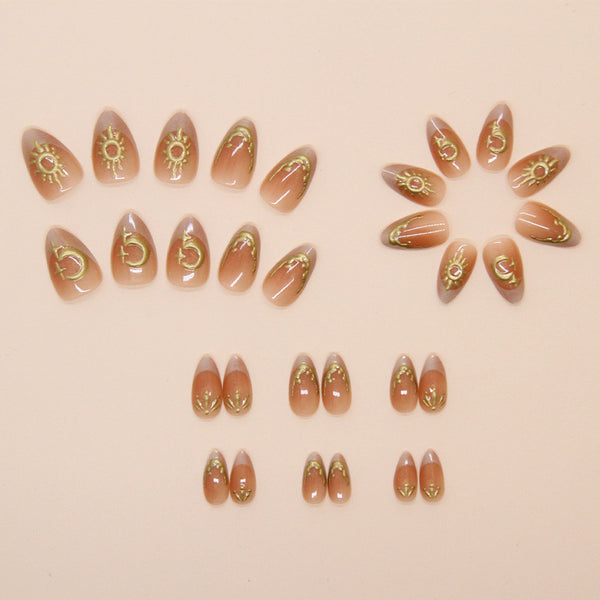 30 Pcs Press On Nails W1769