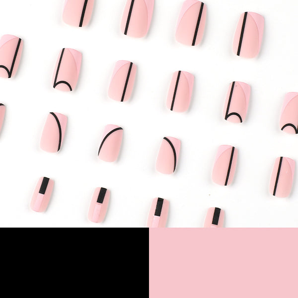 12 Sizes-24 Pcs Press On Nails JP2397