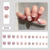 12 Sizes-24 Pcs Press On Nails R361