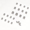 12 Sizes-24 Pcs Press On Nails JP1085