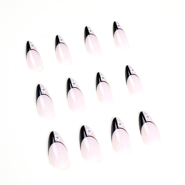 12 Sizes-24 Pcs Press On Nails JP1581