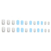 12 Sizes-24 Pcs Press On Nails W300