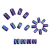 12 Sizes-24 Pcs Press On Nails Y1888