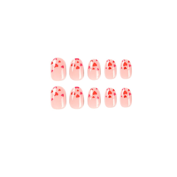 12 Sizes-24 Pcs Press On Nails JP2240