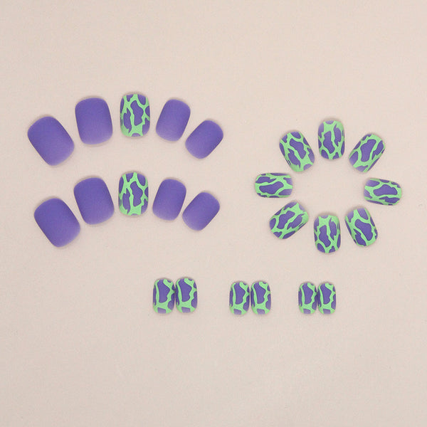 12 Sizes-24 Pcs Press On Nails W1143