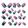 12 Sizes-24 Pcs Press On Nails Y1595